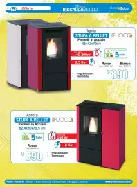 Volantino Centro Brico Pagina 8: B Offerte Offerte RISCALDAMEGLIO Centr Brico Aurora STUFA A PELLET FUOCO Pannelli in
