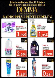 Volantino Sanitaria Demma Pagina 8: Ace candeggina profumata €2,99, Bulkysoft Mia carta igienica XXL €1,59