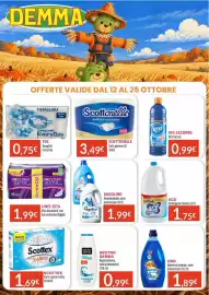 Volantino Sanitaria Demma Pagina 1: Rugolino Ammorbidente €1,99, Lines Seta Ultra Assorbenti €1,99