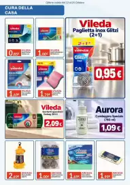Volantino Sanitaria Demma Pagina 4: Vileda Panno Actifibre Soft €1,79, Paglietta acciaio inox sgrassante €1,00