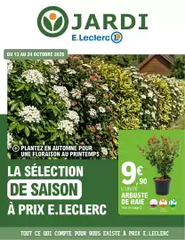 Catalogue E.Leclerc Jardi | Préparez votre jardin page 1: ARBUSTE DE HAIE €9,90