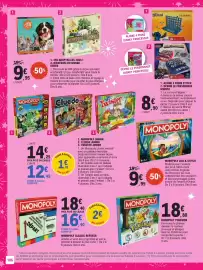 Catalogue Jouet E.Leclerc | Les jouets de Noël page 106: MONOPOLY LILO & STITCH €9,95, MONOPOLY POKÉMON €18,80