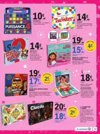 Catalogue Jouet E.Leclerc | Les jouets de Noël page 107: Hasbro Games Puissance 4 €10,45, DOCTEUR MABOUL €18,70