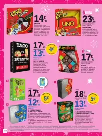 Catalogue Jouet E.Leclerc | Les jouets de Noël page 112: UNO UNO EXTREME! €23,90, UNO SPIN €14,90