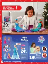 Catalogue Jouet E.Leclerc | Les jouets de Noël page 26: Tête à coiffer elsa €19,90, Poupée princesse €24,90
