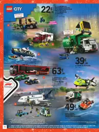 Catalogue Jouet E.Leclerc | Les jouets de Noël page 76: Lego camion de f1 avec voitures de f1 rb20 et amr24 €63,90