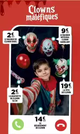 Catalogue Centrakor page 23: LE MASQUE DE CLOWN CRUEL €2,99