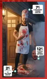 Catalogue Centrakor page 25: LE DÉGUISEMENT CUISINIER SANGLANT €7,99