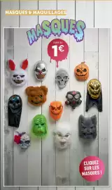 Catalogue Centrakor page 31: MASQUES €1,00