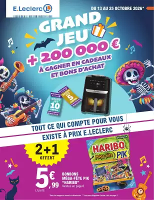 E.Leclerc Drive (valable jusqu'au 25-10)