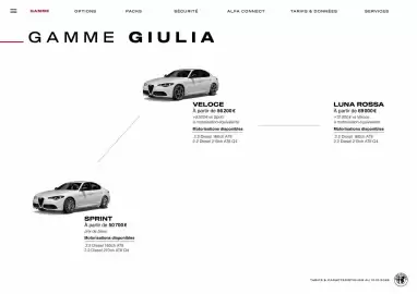 Catalogue Alfa Romeo page 4