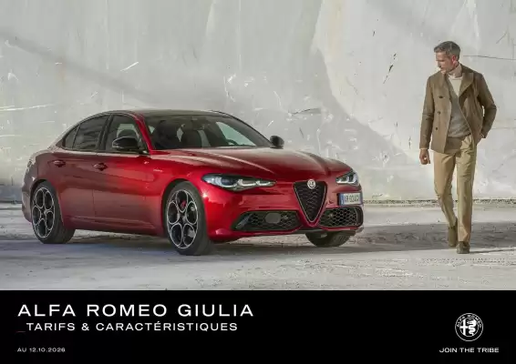 Catalogue Alfa Romeo (valable jusqu'au 31-12)