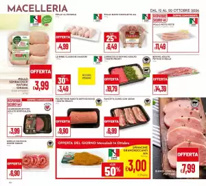 Volantino Pan Pagina 10: Pancetta suino con aromi €6,99, Carpaccio di bovino adulto I nostri pronti €19,79