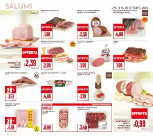 Volantino Pan Pagina 12: Salame Campagnolo Saper di Sapori €1,79, Prosciutto cotto Ferrarini €2,39
