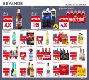 Volantino Pan Pagina 21: Birra Ichnusa €1,29, Peroni birra €1,99