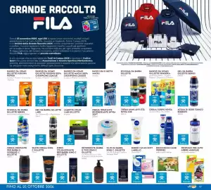 Volantino Pan Pagina 27: Burro cacao soft Labello classic/rosè €2,00, Rasoio Gillette Mach3 UEFA Champions League €2,49