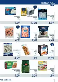 Volantino Talento Professional Store Pagina 11: Fiori di merluzzo Findus €4,99, Gamberi sgusciati ARBI €9,90