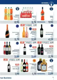 Volantino Talento Professional Store Pagina 19: Spumante prosecco DOCG Mionetto €5,79, Vino Cirò DOC Tenuta Iuzzolini €3,89