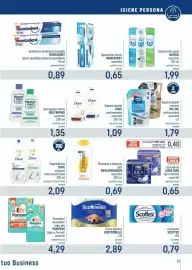Volantino Talento Professional Store Pagina 21: Carta igienica SCOTTONELLE €2,49, Assorbenti Lines Idea €0,40