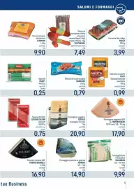 Volantino Talento Professional Store Pagina 5: Formaggio duro Piemontino Valgrana €9,99, Pancetta Alto Adige Recla €3,99