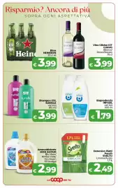 Volantino In Coop Pagina 4: Bagnodoccia INFA SIL €1,79, Shampoo XXL Sunsilk €3,99