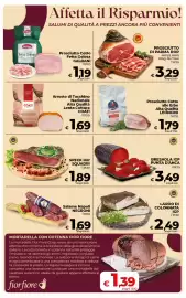 Volantino Coop Radenza Pagina 11: Speck IGP Squadri €1,89, Bresaola IGP Punta d'Anca €3,49