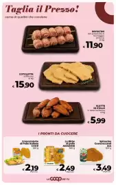 Volantino Coop Radenza Pagina 13: Grancotolette di Pollo Italiano COOP €2,19, Spinacine Grancrocanti AIA €3,49