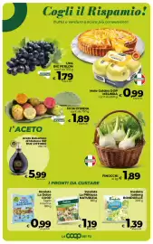 Volantino Coop Radenza Pagina 14: Insalata La Pitittusa Naturizia €1,19, Insalata Iceberg Bonduelle €1,39