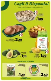 Volantino Coop Radenza Pagina 15: Duetto Siciliano Naturizia €2,49, Patate Coop Origine €1,99