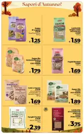Volantino Coop Radenza Pagina 16: Zuppa Bio Fantasia/Rustica Vivi Verde €1,79, Zuppe Bio Vivi Verde €1,89