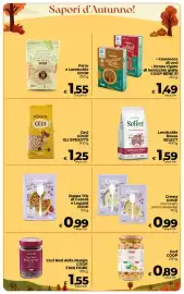 Volantino Coop Radenza Pagina 17: Crema COOP con funghi porcini/asparagi €0,99, Zuppa Tris di Cereali e Legumi COOP €0,99