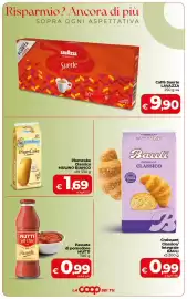 Volantino Coop Radenza Pagina 2: Plumcake Classico Mulino Bianco €1,69, Croissant Classico BAULI €0,99