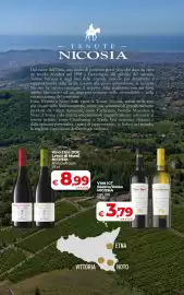 Volantino Coop Radenza Pagina 28: Vino Etna DOC Lenza di Munti NICOSIA €8,99, Vino IGT Bianco/Rosso NICOSIA €3,79