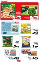 Volantino Coop Radenza Pagina 31: PataSnella Patatine Pizzoli €2,89, Broccoli a rosette Coop €1,69