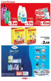 Volantino Coop Radenza Pagina 35: Pannolini Unistar Huggies €2,49, Bagnodoccia Infasil €1,79