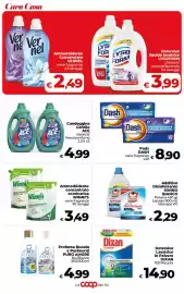 Volantino Coop Radenza Pagina 38: Additivo Disinfettante Omino Bianco €2,29, Ammorbidente concentrato Winni's €3,49