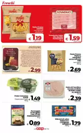 Volantino Coop Radenza Pagina 8: Ravioli di carne chianina €2,99, Petto di Tacchino Arrosto al Miele €2,39