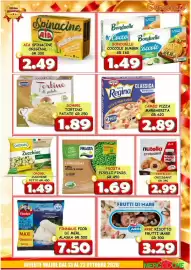 Volantino MercADone Pagina 17: Frosta piselli finis. €1,69, Cameo pizza regina classica margherita €2,89