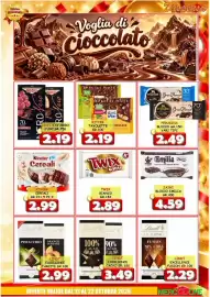 Volantino MercADone Pagina 23: Kinder Cereali €2,99, Lindt Excellence Cacao €3,49