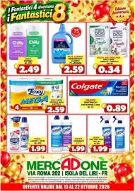Volantino MercADone Pagina 28: Felce Azzurra ammorbidente classico €2,59, VIAKAL LIQUIDO / SPRAY €1,99