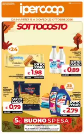 Volantino Ipercoop Radenza Pagina 1: Trancino Mulino Bianco €1,98, Latte UHT Stella €0,89