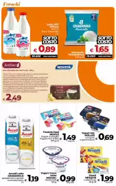 Volantino Ipercoop Radenza Pagina 12: Yogurt Greco extra MEGVAL €0,99, Yogurt Mix Müller €0,69