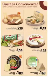 Volantino Ipercoop Radenza Pagina 17: Primizio Pepato BIOPEK €1,69, Brie Le Roitelet €1,29