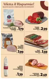 Volantino Ipercoop Radenza Pagina 19: Petto di Tacchino Nazionale Brunello €1,99, Speck Gran Resa SENFTER €1,59