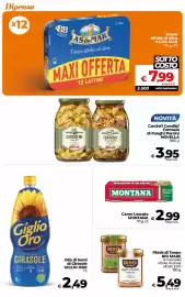 Volantino Ipercoop Radenza Pagina 30: Filetti di Tonno RIO MARE al Naturale €5,49, Carne Lessata MONTANA €2,99