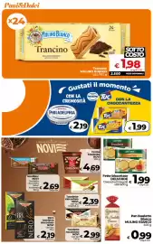 Volantino Ipercoop Radenza Pagina 34: Fette biscottate Delverde €1,99, Pan Bauletto Bianco Mulino Bianco €0,99