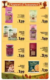 Volantino Ipercoop Radenza Pagina 8: Ceci Neri della Murgia Fior Fiore €1,55, Zuppe Bio COOP VIVI VERDE €1,89
