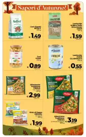 Volantino Ipercoop Radenza Pagina 9: Lenticchie Coop Gli Spesotti €0,55, Minestrone Tradizione Findus con Pasta €2,99