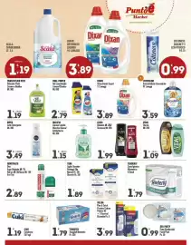 Volantino Punto é market Pagina 7: Malizia Sapone Liquido Muschio Bianco €1,15, Tenderly Carta Igienica Kilometrica €1,79