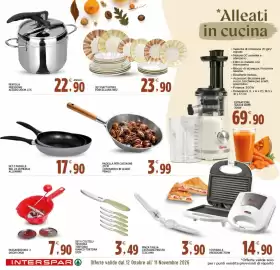 Volantino Interspar Pagina 15: Pentola pressione acciaio €22,90, Passaverdura 2 dischi cm20 €7,90